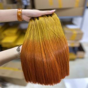 Extensiones de pelo liso Ombre Bone de alta calidad 100% sin procesar sin enredos sin desprendimiento con precio al por mayor - Product Image 1