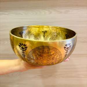 Handcrafted <b>Bronze</b> Metal Sound Bowl Traditional Style for Daily Meditation and Chakra Alignment Personal Daily Practice - Product Image 1