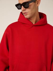 Heavy Cotton Boxy Hoodie Proveedores Cómodo Drop Shoulder Hoodie con aspecto moderno - Product Image 2