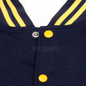Custom Design <b>Letterman</b> <b>Jacket</b> Stand Front Breathable Eco-Friendly Cotton/Polyester Fabric Soft Comfortable Men's Winter <b>Jacket</b> - Product Image 5