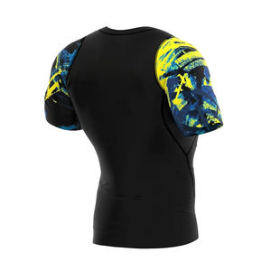 Camiseta Rash Guard de manga corta para hombre de alta calidad 2025, Fitness para hombre en precio de venta caliente Rash Guards - Product Image 2