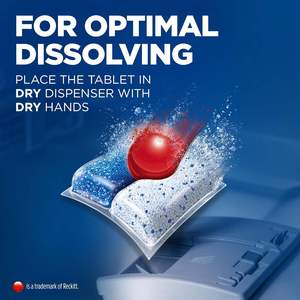 Pastillas para Lavavajillas Finish Quantum Infinity Shine, 100 Unidades, Aroma Original Fresco, Pastillas Detergentes con Poderoso Efecto de Limpieza y Brillo - Product Image 2