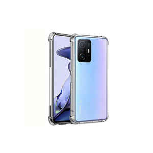 Funda Protectora de Silicona Transparente Anti-Golpes al por Mayor para Xiaomi Mi 11T Pro 5G NXXA, Modelo 9A - Product Image 1