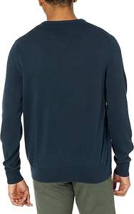 Suéter de Cuello en V para Hombre, Estilo 2025, Personalizado Digitalmente, 100% Algodón, Manga Larga, Ecológico, Anti-Pilling - Product Image 5