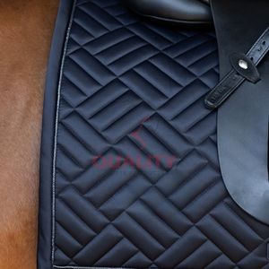 Tapis de selle de cheval anglais en gros confortable doublure intérieure douce maille respirante conception durable parfaite pour l'équitation - Product Image 6
