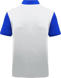 OEM logotipo personalizado 100% algodón para Polo Tee con rayas moda Slim Fit manga corta de gran tamaño de los hombres para Polo camisa de lona sólida - Product Image 6