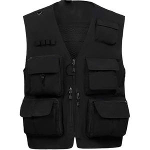 Men's Safety <b>Vest</b> Outerwear Casual Workwear <b>Reflective</b> Customized Logo & Construction <b>Vest</b> for Adults - Product Image 6