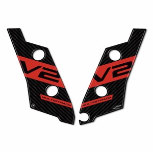 Adesivi Protettivi 3D per Forcella Personalizzati, Compatibili con Moto Ducati Multistrada V2 2022 - Product Image 1