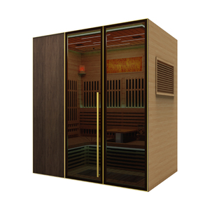 Système <span class=keywords><strong>de</strong></span> sauna <span class=keywords><strong>spa</strong></span> polyvalent et personnalisable pour intérieur, avec rayonnement infrarouge lointain intégré, circulation d'air, bien-être corporel complet DSL DSL1619-01 - Product Image 1