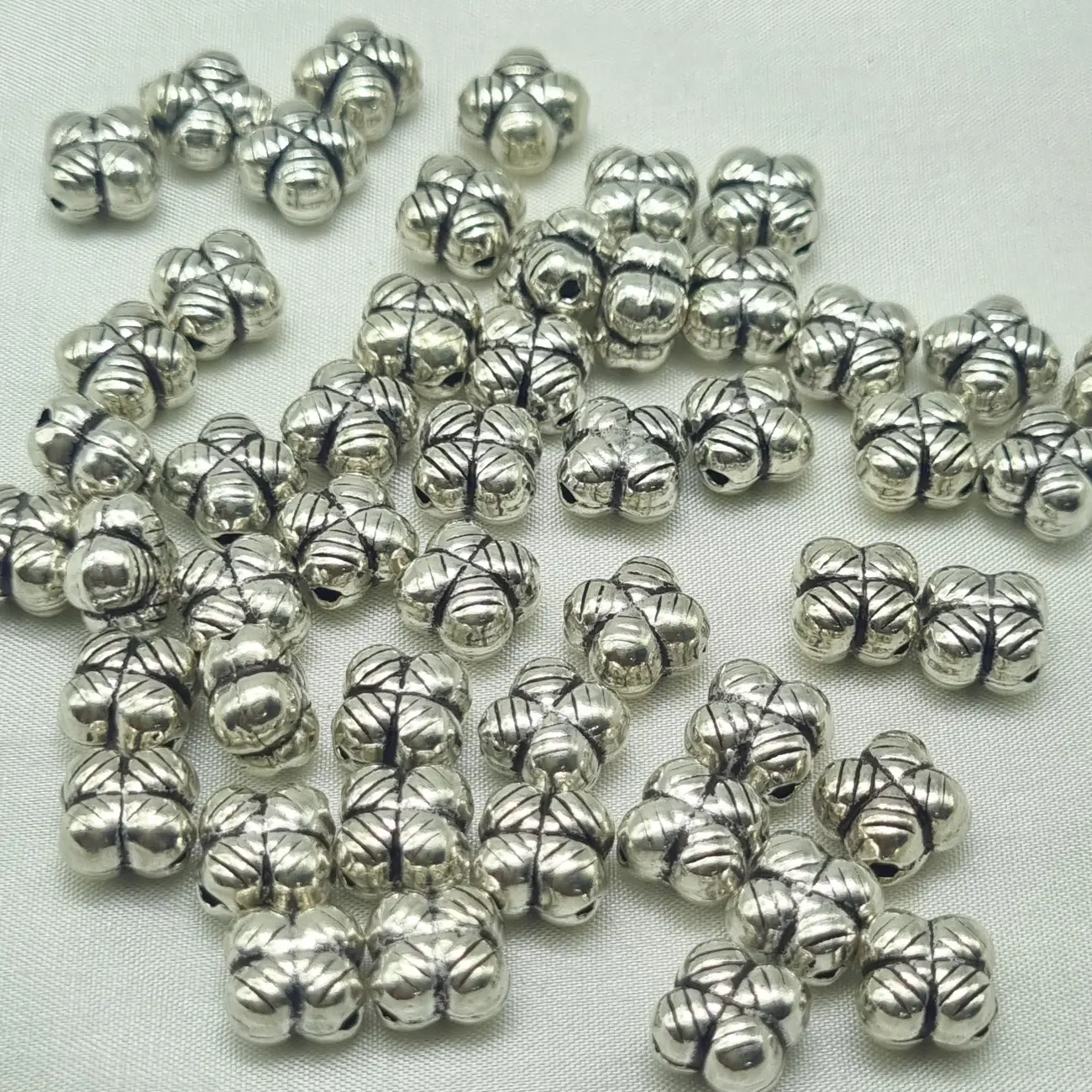 Sterling Silver Beads 925 For Jewelry Making In Wholesale At Best Price For Designing, Bracelets, Charms, Gifts for Her