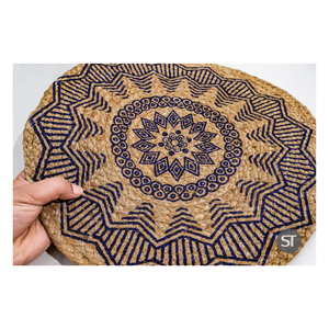 Classic Natural Jute Tableware <b>Placemats</b> <b>for</b> Dining <b>Table</b>, Party, Hotel, Cafe, Kitchen and Modern Home Decoration - Product Image 5