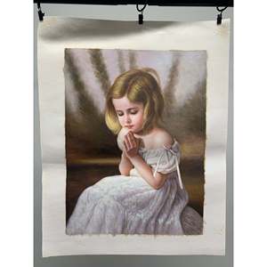 12.5 dipinta a mano 100% in × 16.5 in dipinti ad olio opera d'arte classica unica nel suo genere - Product Image 6