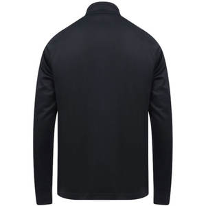 Veste coupe-vent réversible Offre Spéciale grande taille pour hommes veste entraîneurs à capuche avec logo personnalisé brodé poche noire unie - Product Image 2