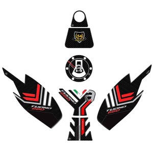 Set di Adesivi 3D Personalizzati per Moto Aprilia Tuono 660 Rossa 2021-23 per Decorazione - Product Image 1
