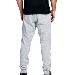 Pantalon de survêtement unisexe coupe ajustée 100% coton polyester personnalisé Gym Fitness pantalon de jogging décontracté poche latérale pantalon léger pour homme - Product Image 3