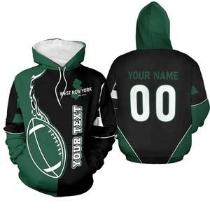 <b>American</b> Football <b>Hoodie</b> With Name & Number Men Pullover 3D Printed New in Hoodies - Product Image 4