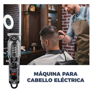 Recortadora Eléctrica Recargable para Cabello y Barba - Colores Surtidos - Product Image 2