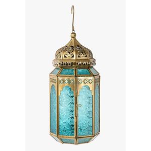 Décorations de Noël et de Ramadan 2026 Lanternes marocaines pour l'éclairage extérieur Lampes à bougies antiques colorées - Product Image 4