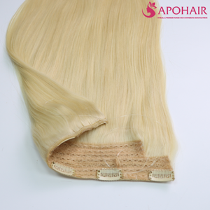 Prix d'usine Vietnamien Blanc Blonde Remy Extensions de Cheveux Droite Qualité de Luxe pour Cheveux avec Machine Double Trame - Product Image 5