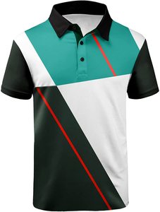 Barato 100 algodón 16 colores impresión personalizada bordado logotipo liso en blanco para hombre Polo camiseta Golf polo - Product Image 6