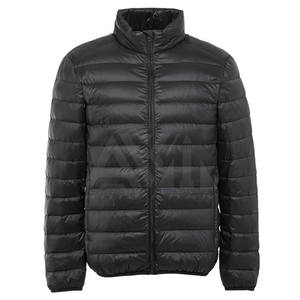 Chaqueta de Invierno para Hombre, Ligera, Acolchada, con Cierre, Fabricante, Logotipo Personalizado, OEM, Venta al Por Mayor - Product Image 1