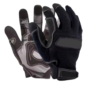 Gants de travail généraux Gants de mécanique en cuir durables et lavables en machine Performance Fit OEM ODM Disponible - Product Image 3