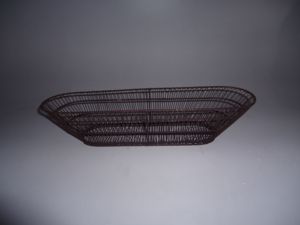 Panier en fer forgé vente en gros articles ménagers paniers de rangement en métal stockage de vêtements panier de rangement en fil de fer - Product Image 2