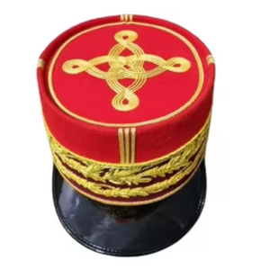 Nouveau service 2025, logo personnalisé, 100% laine, uniforme, casquette d'inspecteur de la Première Guerre mondiale, casquette de station - Product Image 3