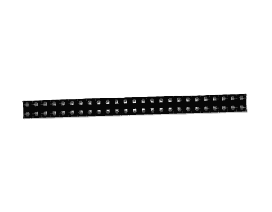 Connecteur de montage en surface droite SMM‑125‑01‑S‑D, pas de 2,0 mm, 50 positions, connecteur carte-carte pour carte de circuit imprimé - Product Image 3