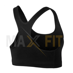 Maxfit สปอร์ตบราสำหรับผู้หญิงผ้า100% โพลีเอสเตอร์แห้งเร็วระบายอากาศได้ดีสไตล์ใหม่ใส่สบายไซส์ใหญ่พิเศษ (XS - XL) - Product Image 6