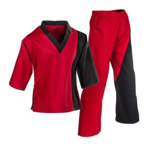 Uniformes de Taekwondo para hombres y mujeres, fabricante y proveedor de uniformes de Taekwondo a precio barato con logotipos y diseños de equipos personalizados - Product Image 1