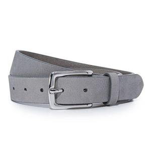 Cinturón de Gamuza de Terciopelo para Caballero, Aspecto Suave y Refinado, Cinturón de Cuero de Gamuza Extra Premium de Divine International - Product Image 1