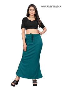 Indian Boutique All Day Cortar y coser Extensor de altura Sari Inskirt Sari que forma Enagua Sari Fajas - Product Image 3