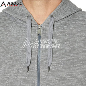 OEM Service Wholesale Best Design Men Zipper <b>Hoodies</b> <b>Lightweight</b> Solid Color Men Zipper <b>Hoodies</b> - Product Image 5