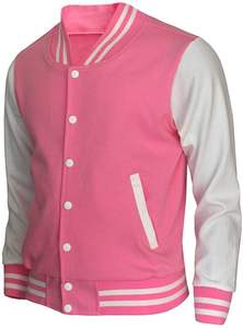 La mejor chaqueta universitaria para mujer en diferentes tamaños Diseño de logotipo personalizado Chaqueta universitaria para mujer - Product Image 5