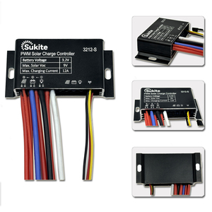 Supwm PWM düz 3212 3.2V 20W <span class=keywords><strong>12A</strong></span> güneş sensörü ile sokak ışık güneş enerjisi için şarj regülatörü - Product Image 5