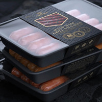 Boîte d'emballage de présentation personnalisée écologique jetable de qualité alimentaire pour la vente au détail, sauces grillées faites à la main, bougies en cire de soja naturelle brillantes