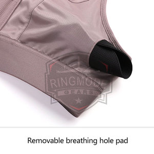 เสื้อชั้นในกีฬาผู้หญิง ระบายอากาศได้ดี ดีไซน์เรียบง่าย โลโก้ด้านหน้า เป็นมิตรต่อสิ่งแวดล้อม แห้งเร็ว รองรับระดับปานกลาง ผลิตจากผ้าสแปนเด็กซ์/โพลีเอสเตอร์ - Product Image 5