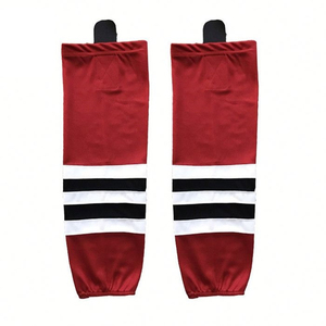 Chaussettes de hockey sur glace Meilleures ventes Chaussettes de hockey sur glace de haute qualité personnalisées par sublimation Chaussettes de hockey sur glace bon marché pour hommes - Product Image 3