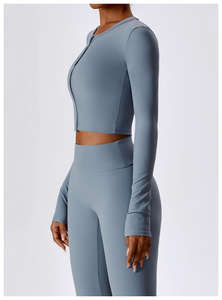 Ropa deportiva de yoga sin costuras de alta calidad para mujeres Sujetador deportivo Premium para niñas en tallas grandes Venta al por mayor Sujetador deportivo liso para mujeres - Product Image 2