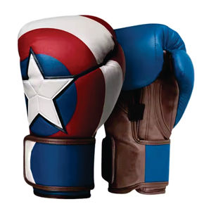 Venta al por mayor de guantes de boxeo de cuero PU con logotipo personalizado 8oz a 14oz guantes de entrenamiento de gimnasia - Product Image 2