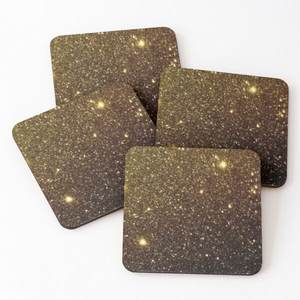 Ensemble de sous-verres antidérapants en bois de renard personnalisé imprimé en émail Sous-verre en bois rustique antidérapant Tapis bois sculpté à la main Sous-verres à thé - Product Image 5