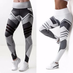 En gros Sublimation Imprimé Sexy Filles Leggings Leggings Femmes Pantalon Push Up Collants De Gymnastique Sexy Contrôle Du Ventre Sport Yoga Pantalon - Product Image 3