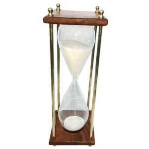 นาฬิกาทรายทะเลสินค้าส่งเสริมการขายเข็มทิศจับเวลาทรายทองเหลืองแบบชาวเรือสินค้าโลหะดีไซน์ไม่เหมือนใครสำหรับโต๊ะ2025คุณภาพดี - Product Image 1