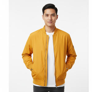 Chaqueta Universitaria de Lana y Cuero para Hombre, Proveedor de Fábrica OEM, Venta al por Mayor, Personalizada, Elegante, Informal, Abrigo Cálido de Moda - Product Image 1