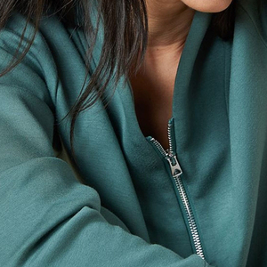 Conjunto Deportivo de Invierno para Mujer, Diseño Personalizable 2025, Alta Calidad, Felpa Técnica de Algodón, Dos Piezas, Talla Grande, Color Sólido - Product Image 6