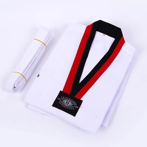 Nouveau Kimono Jiu Jitsu en coton ample Vêtements de Taekwondo pour hommes et femmes Vêtements d'arts martiaux à manches courtes et longues pour le printemps et l'été - Product Image 4