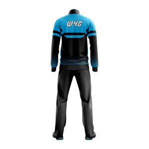 ชุดวอร์มซิปผู้ชายแบบปรับแต่งได้ คุณภาพสูง สไตล์สตรีทแวร์ แจ็คเก็ตและกางเกง พร้อมโลโก้ด้านหน้า สามารถปรับแต่งได้สำหรับทีมหรือบุคคล - Product Image 6