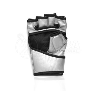 Gants en cuir MMA personnalisés de haute qualité avec logo imprimé, évacuation de l'humidité, service OEM pour les arts martiaux et la boxe – Vente en gros - Product Image 4