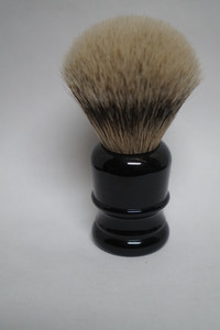 Brocha de afeitar de animales ecológica de lujo de calidad superior hecha a mano cuerno de búfalo forma personalizada tamaño personalizado - Product Image 5